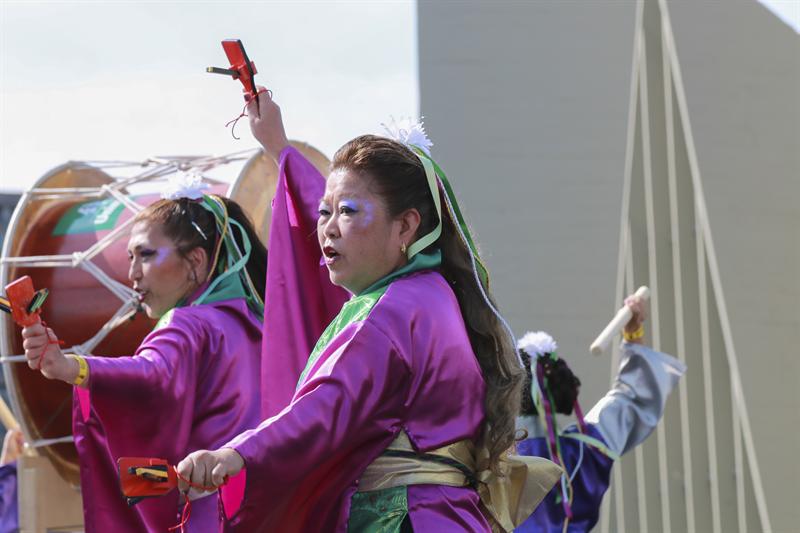 Grupo Shin-Yuu Yosakoi Soran no 13º Festival Yosakoi Soran em 2015 [foto: Giuliano Garcia]