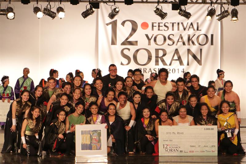 Grupo Sansey é heptacampeão no 12º Festival Yosakoi Soran Brasil em 2014
